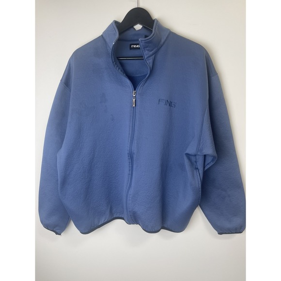 Ping Other - Ping Performance Long sleeve Full Zip Up Jacket Blue XXL